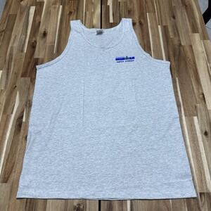Vintage Ironman Triathlon Tank Top Mens XL Gray Kona Hawaii Hybrid‎ Athlete 90s